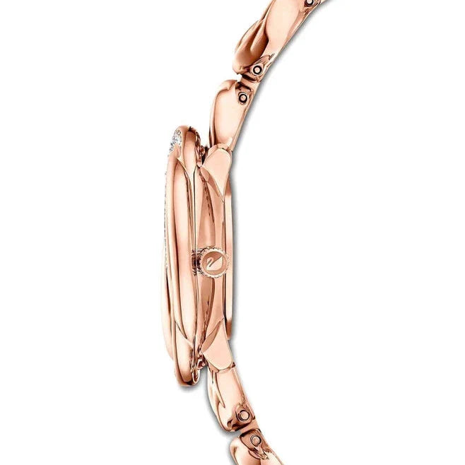 Swarovski 5547626 Crystal Flower Ladies Rose Gold Watch