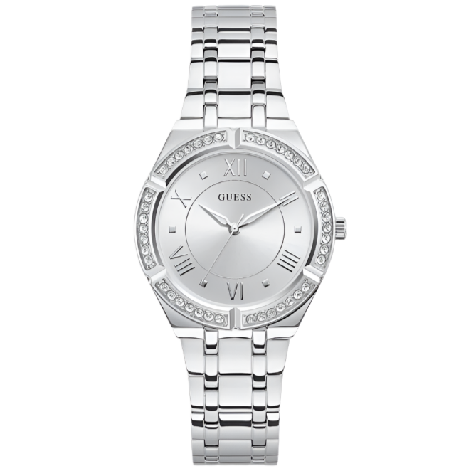 Guess Cosmo Silver Ladies Watch GW0033L1