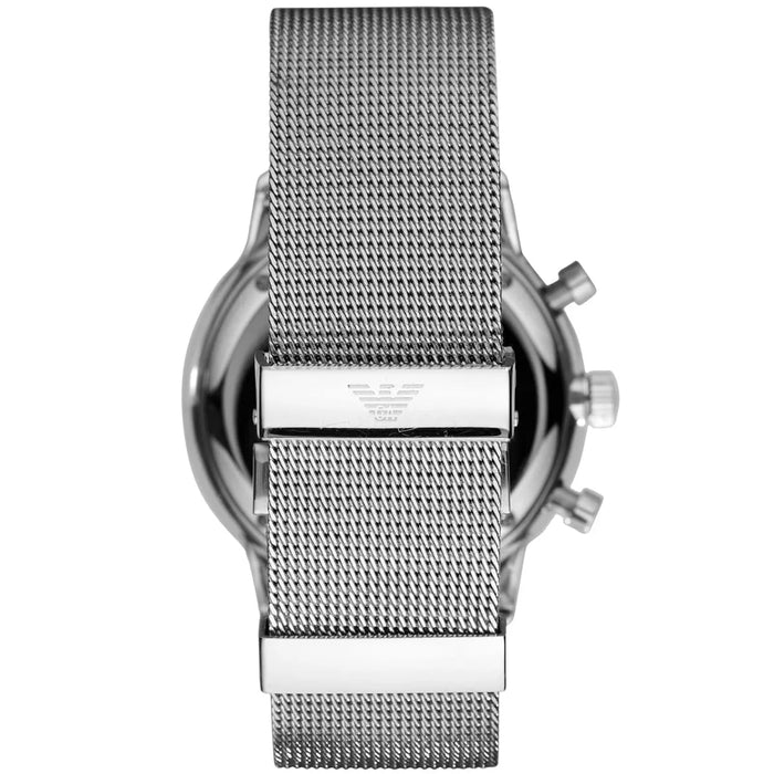 Emporio Armani Men's Silver Watch AR0390