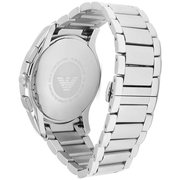 Emporio Armani Men's Silver Watch AR11082