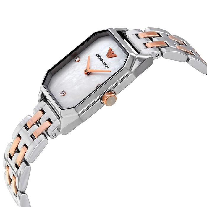 Emporio Armani AR11146 Two Tone Stainless Steel Ladies Watch