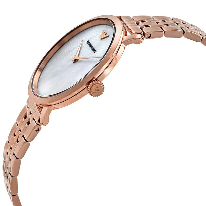 Emporio Armani AR11158 Rose Gold Stainless Steel Ladies Watch