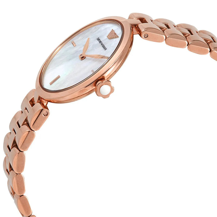 Emporio Armani AR11196 Rose Gold Stainless Steel Ladies Watch