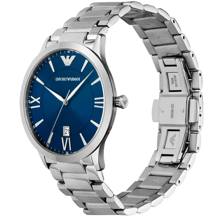 Emporio Armani Men's Giovanni Silver Watch AR11227