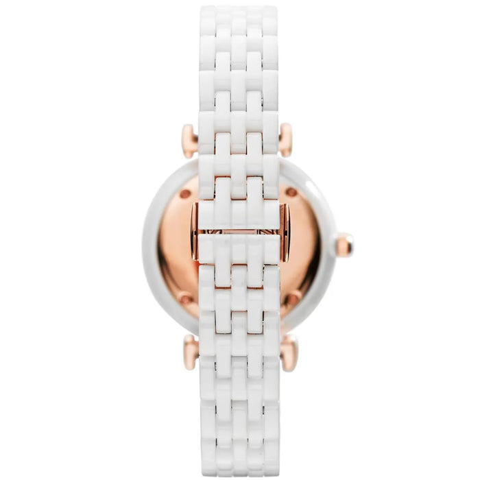 Emporio Armani AR1486 White Ceramic Ladies Watch