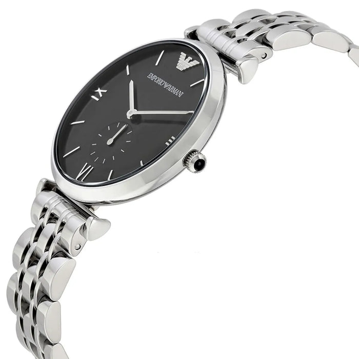 Emporio Armani Men's Silver Watch AR1676