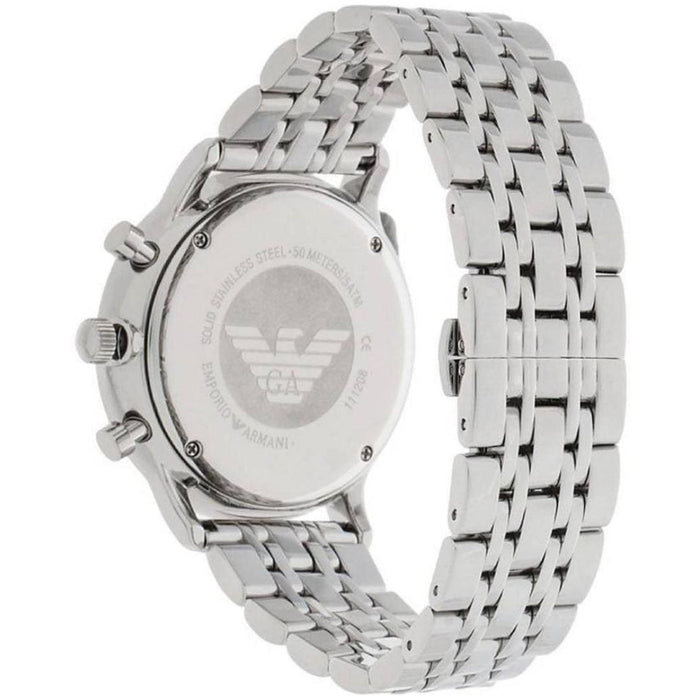 Emporio Armani AR1933 Silver Tone Chronograph Men's Watch