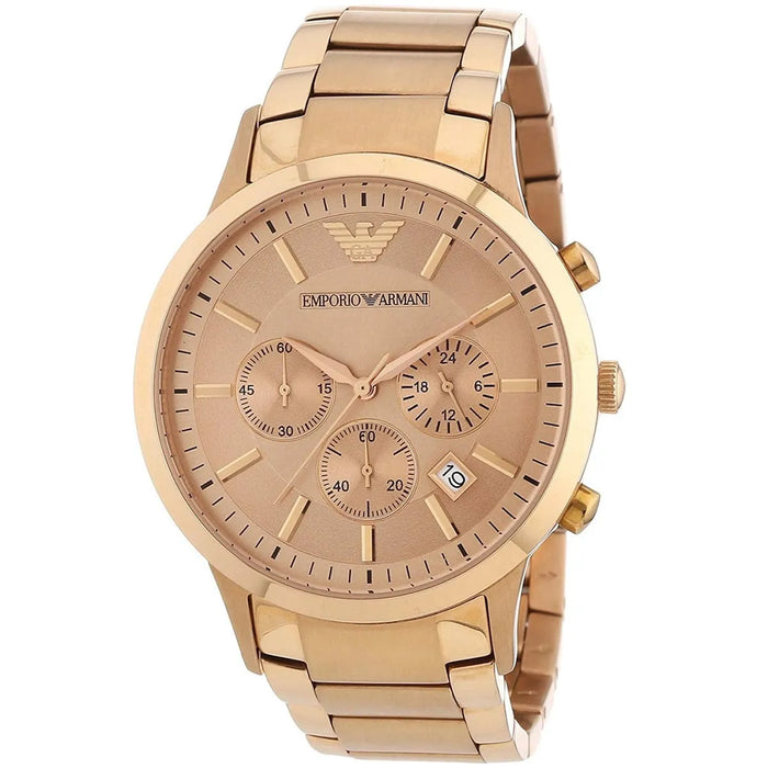 Emporio Armani AR2452 Rose Gold Chronograph Men's Watch