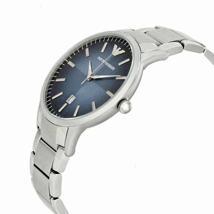 Emporio Armani Men's Renato Silver Watch AR2472