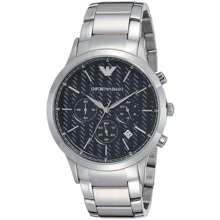 Emporio Armani Men's Renato Silver Watch AR2486