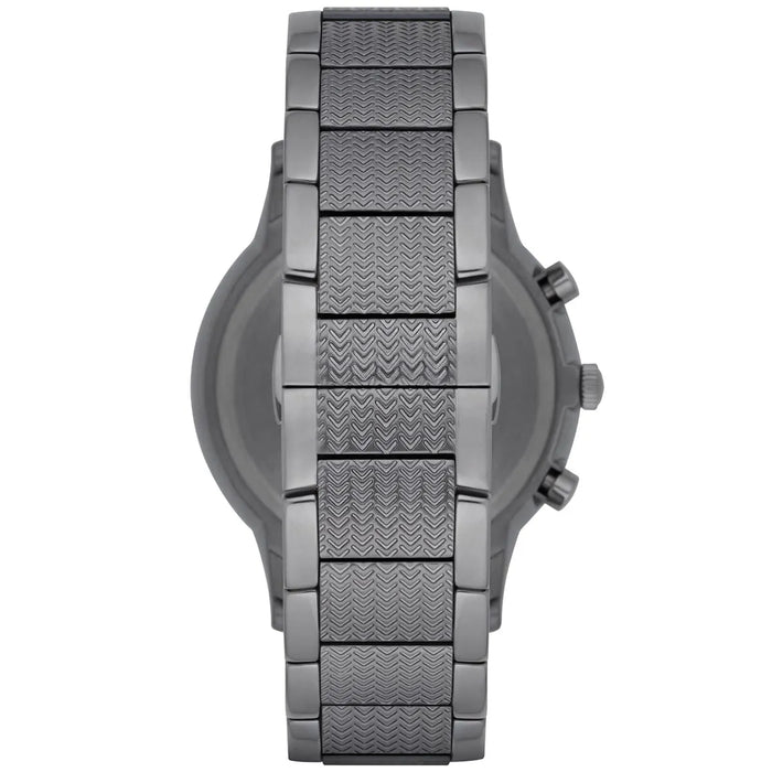 Emporio Armani AR2505 Gunmetal Gray Stainless Steel Chronograph Men's Watch