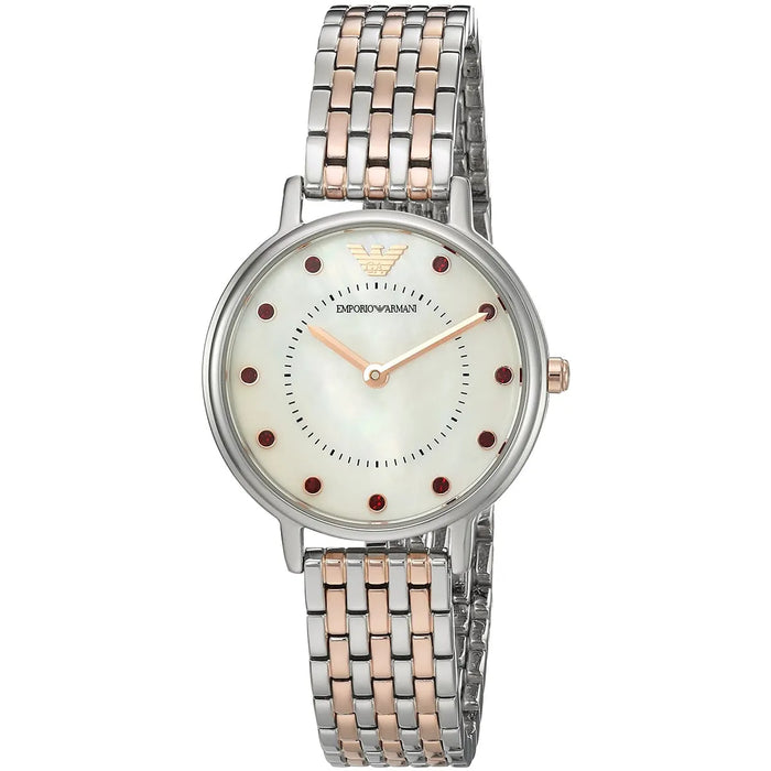 Emporio Armani AR2515 Two Tone Stainless Steel  Ladies Watch