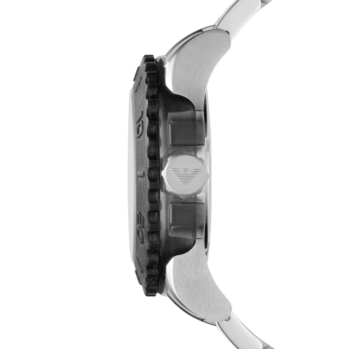 Emporio Armani Men's Sportivo Silver Watch AR5970