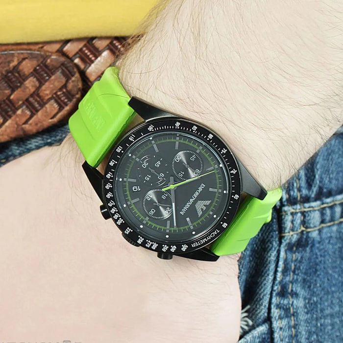 Emporio Armani Men's Sportivo Green Watch AR6115