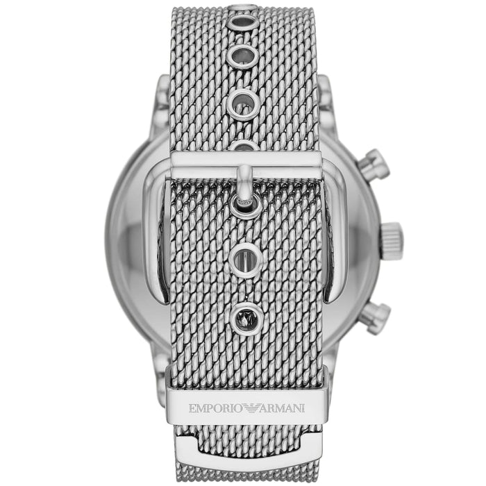 Emporio Armani Men's Luigi Silver Watch AR80038