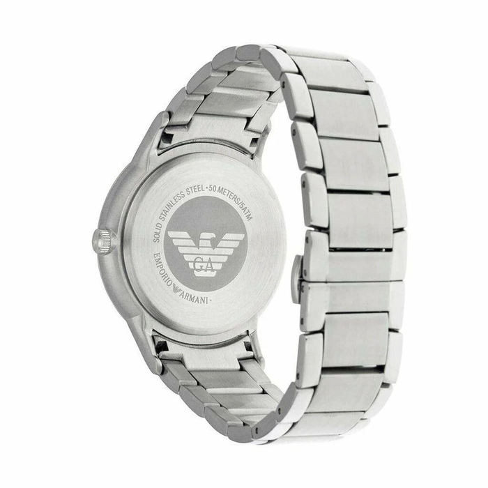 Emporio Armani Men's Renato Silver Watch AR2472