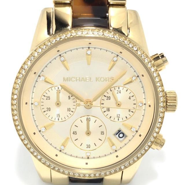 Michael Kors Ladies Two-Tone Lauryn Watch MK6322