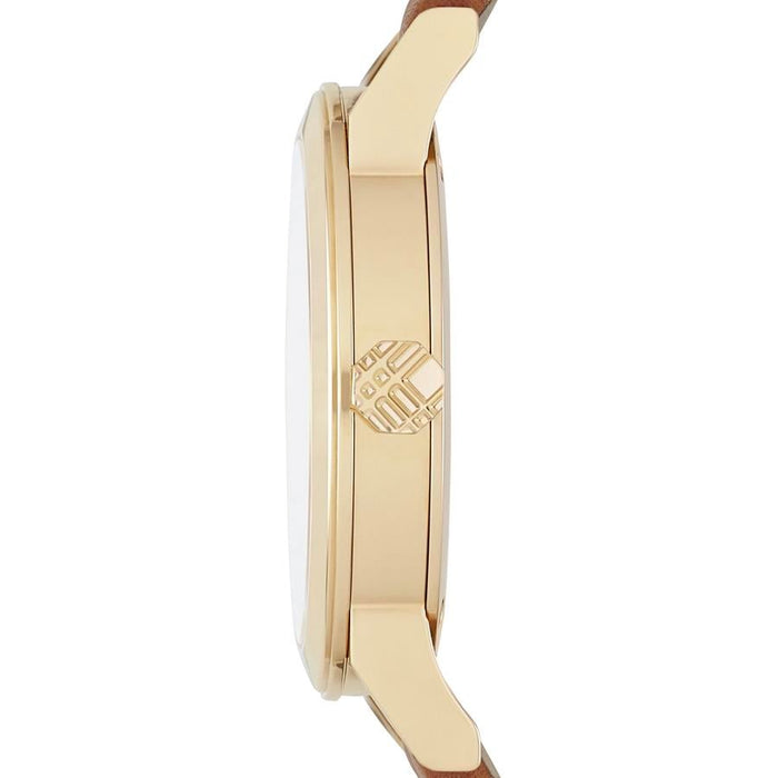 Burberry Haymarket Ladies Champagne Watch BU9133