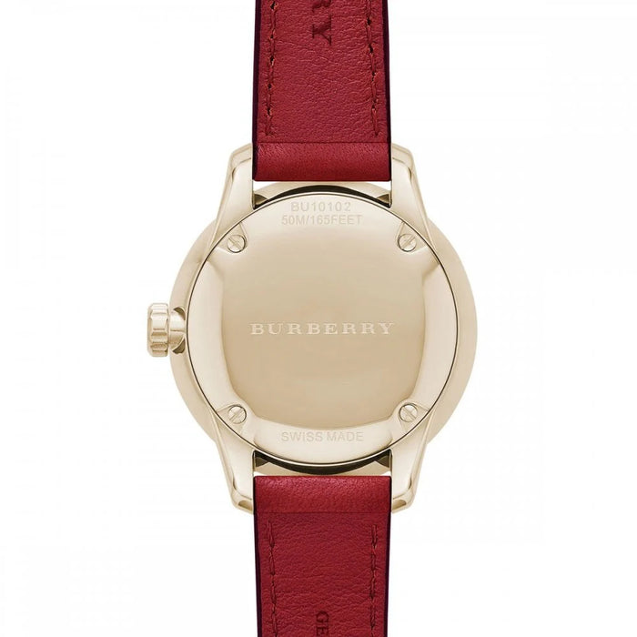 Burberry Classic Ladies Red Watch BU10102