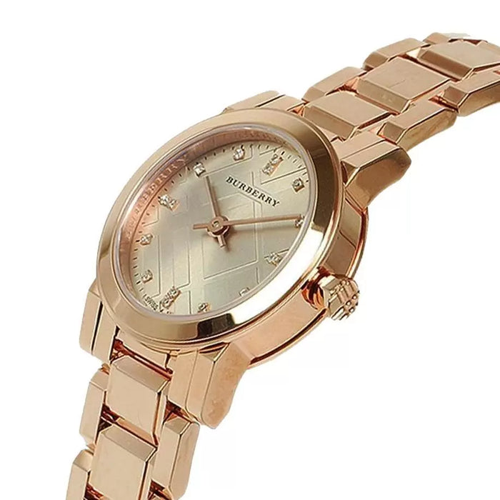 Burberry BU9215 The City Ladies Rose Gold Watch