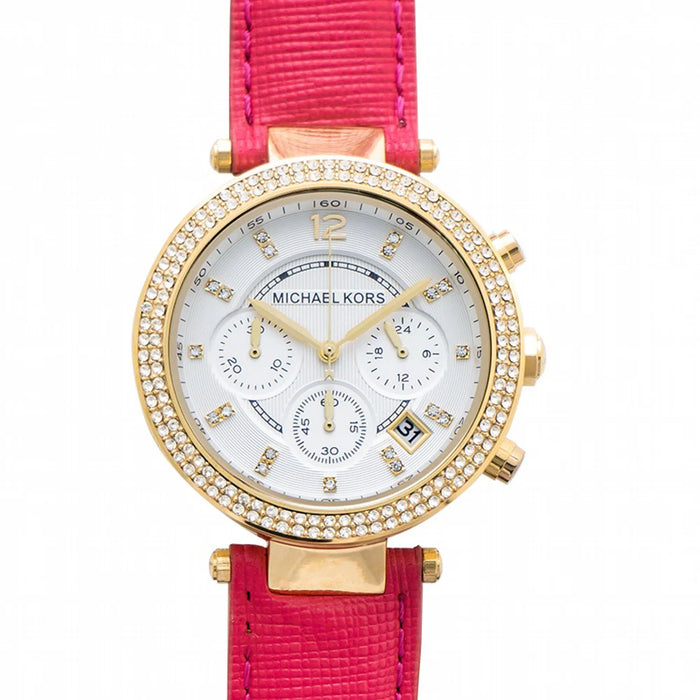 Michael Kors Parker Chrono Ladies Pink Watch MK2297