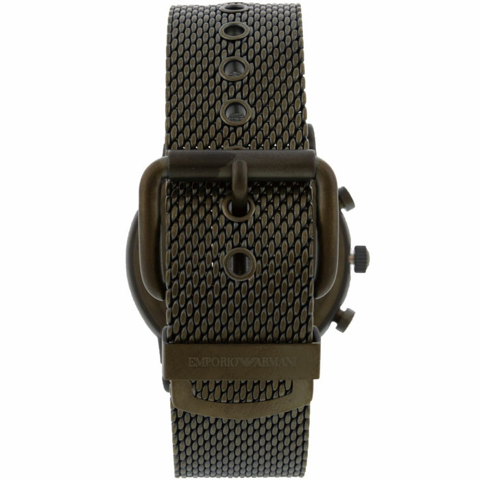 Emporio Armani AR11115 Sport Khaki Green Mesh Men's Watch