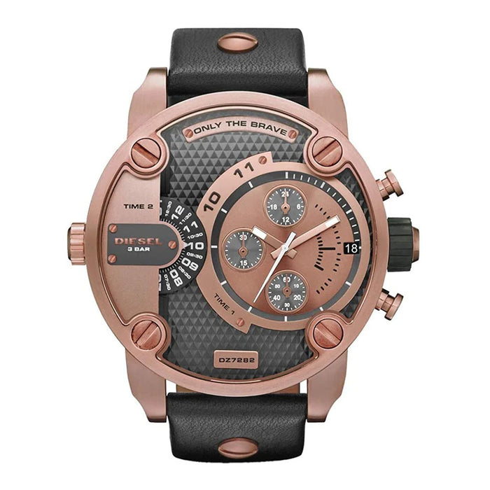 Diesel DZ7282 Little Daddy Rose Gold Chronograph Men's Watch