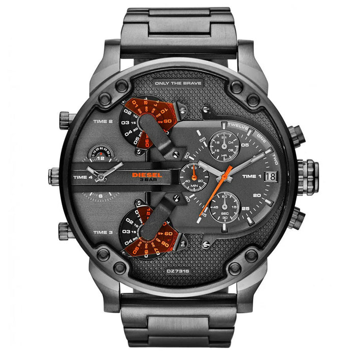 Diesel DZ7315 Gunmetal Grey Mr. Daddy 2.0 Chronograph Men's Watch