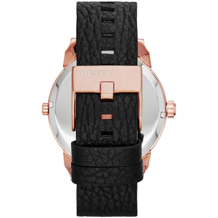 Diesel DZ7317 Black & Rose Gold Mini Daddy Chronograph Men's Watch