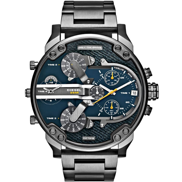 Diesel DZ7331 Daddy 2.0 Gunmetal Grey Stainless Steel Chronograph Men's Watch