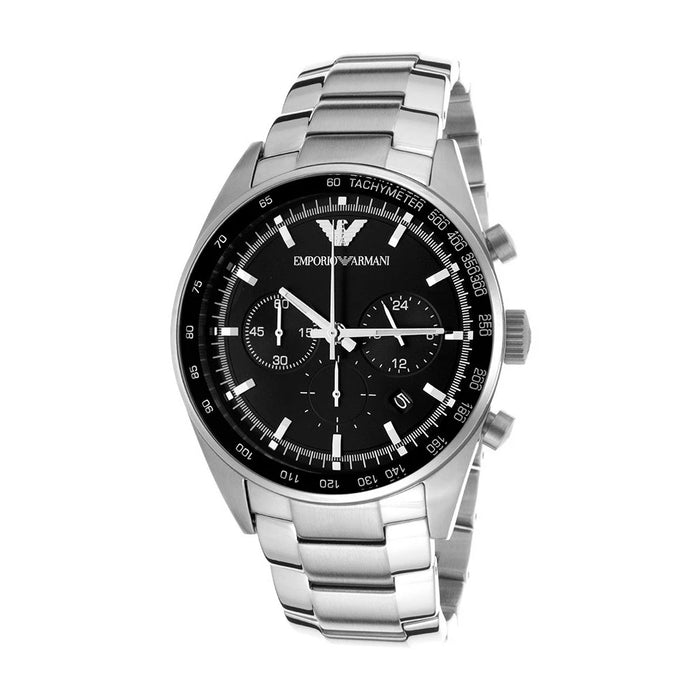 Emporio Armani Men's Black Watch AR5980