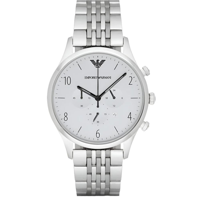 Emporio Armani  Men's Silver Watch AR1879