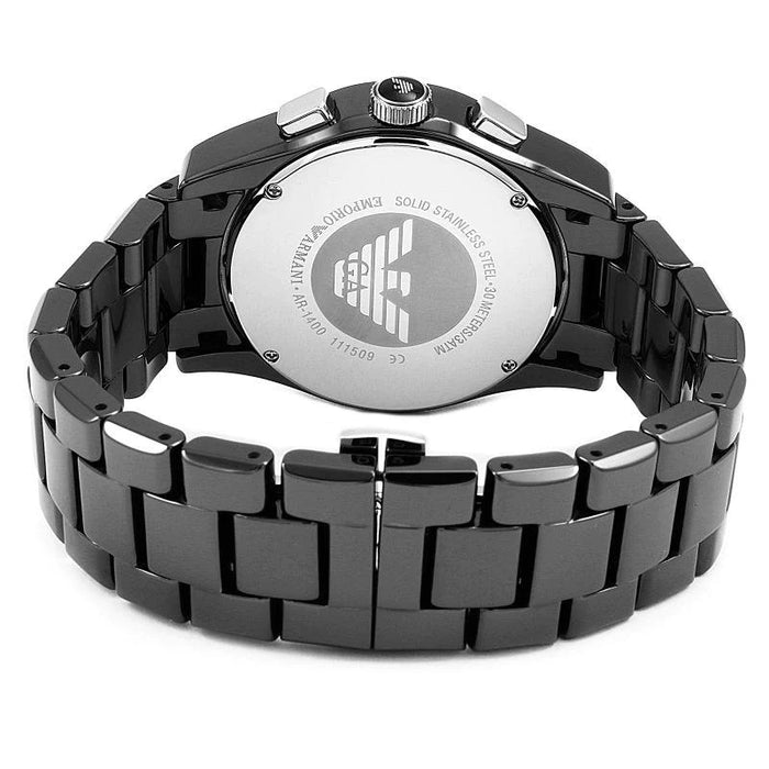 Emporio Armani Ladies Ceramica Black Watch AR1455