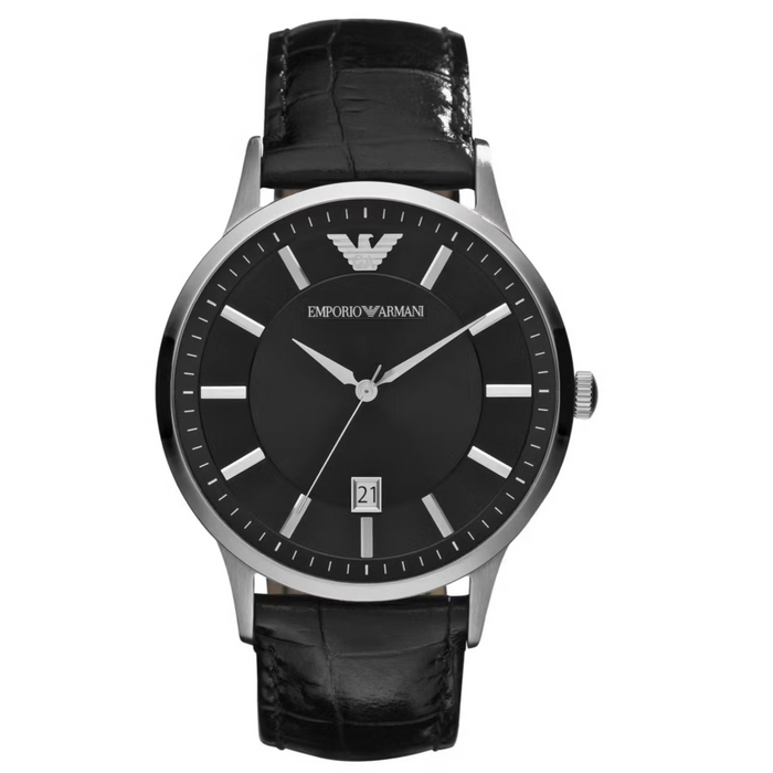 Emporio Armani AR2411 Black Stainless Steel  Men's Watch