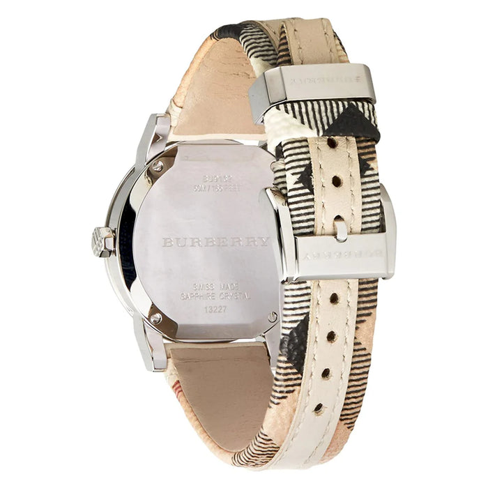 Burberry The City Haymarket Ladies Beige Watch BU9132