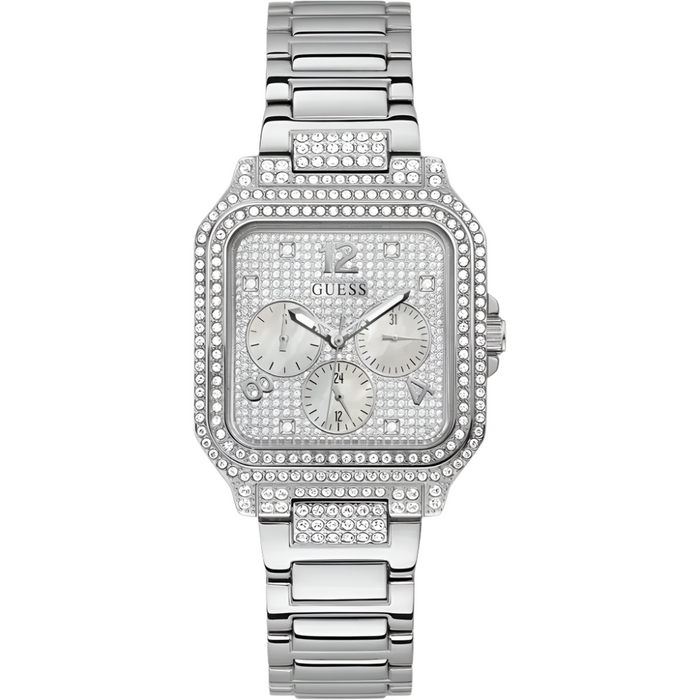 Guess Deco Silver Ladies Watch GW0472L1