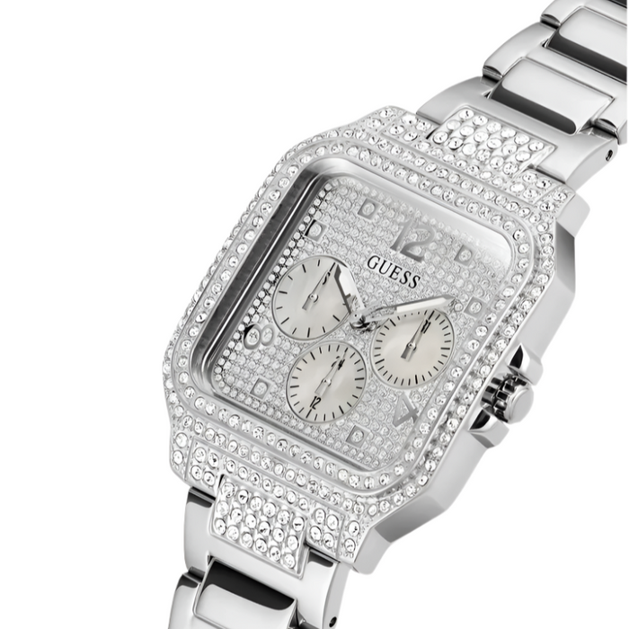 Guess Deco Silver Ladies Watch GW0472L1