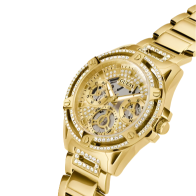 Guess Queen Gold Ladies Watch GW0464L2