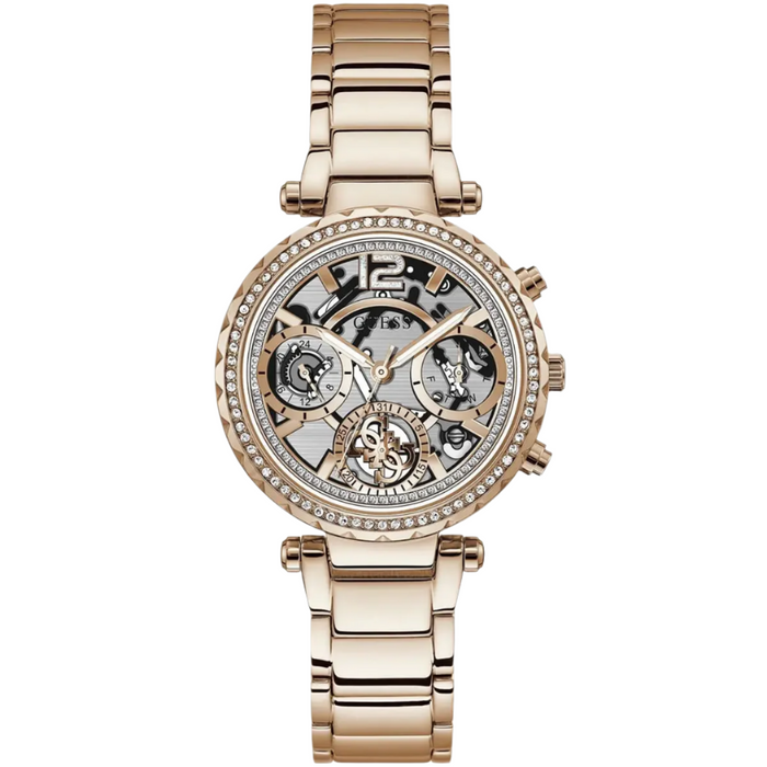 Guess Solstice Rose Gold Ladies Watch GW0403L3