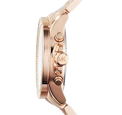 Michael Kors MK6096 Wren Crystal Dial and Rose Gold Tone Chronograph Ladies Watch