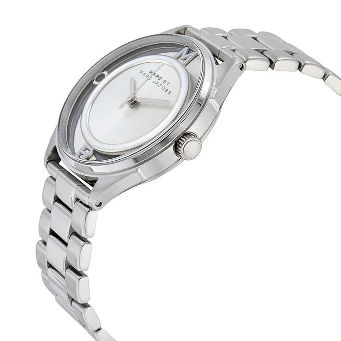 Marc Jacobs  MBM3412 Tether Silver Stainless Steel  Ladies Watch