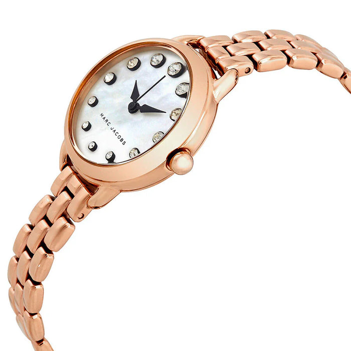 Marc Jacobs MJ3511 Betty Rose Gold Mother of Pearl Stainless Steel Ladies Watch