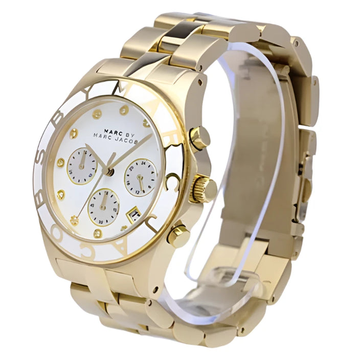 Marc Jacobs MBM3081 Blade Gold Stainless Steel Ladies Watch