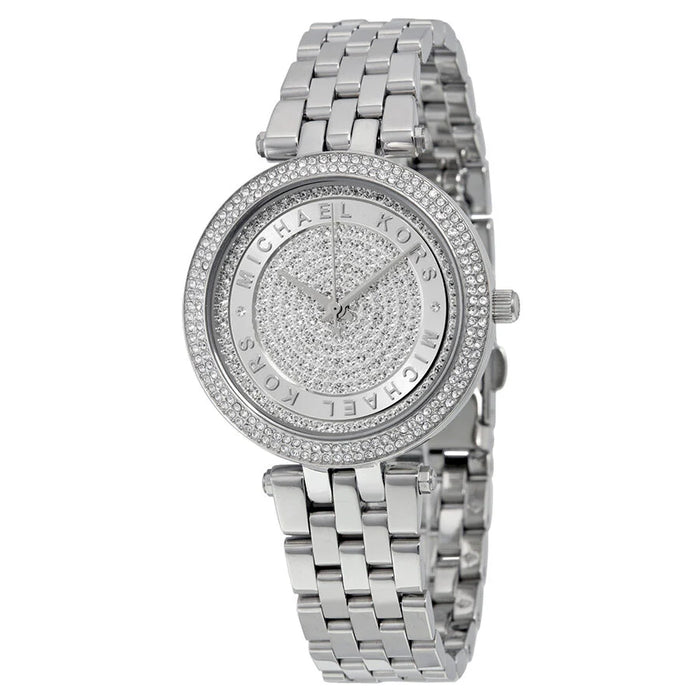 Michael Kors Mini Darci Ladies Silver Watch MK3476