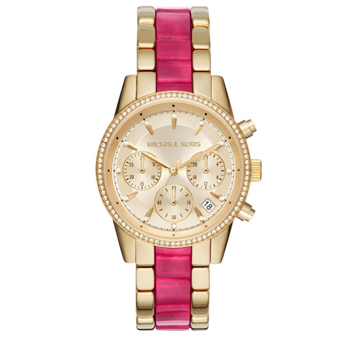 Michael Kors Ladies Two-Tone Ritz Watch MK6517