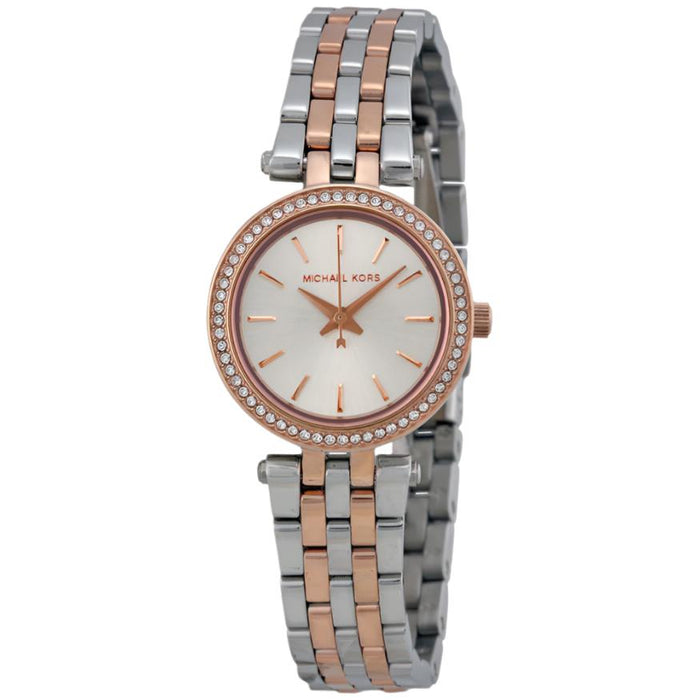 Michael Kors MK3298 Darci Petite Silver Two Tone Stainless Steel Ladies Watch