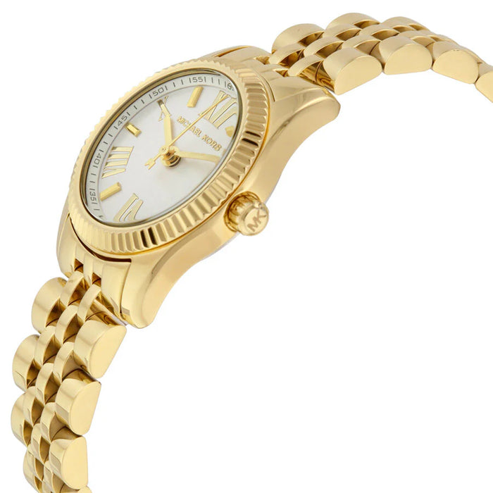 Michael Kors Petite Lexington Ladies Gold Watch MK3229