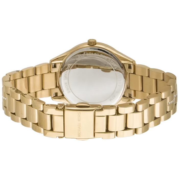 Michael Kors Mini Lauryn Ladies Gold Watch MK3899