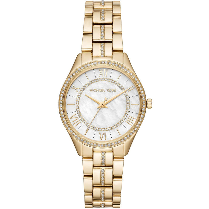 Michael Kors Mini Lauryn Ladies Gold Watch MK3899