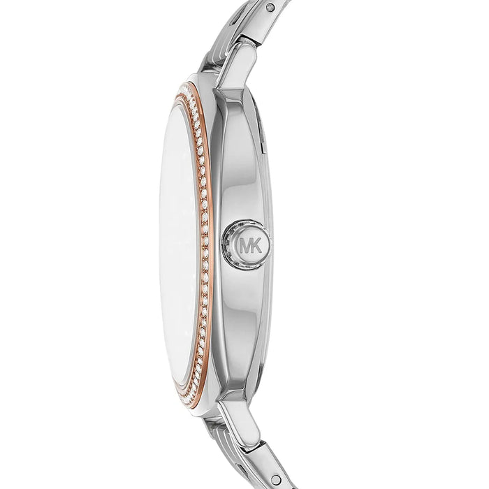 Michael Kors Ladies Silver Nia Watch MK3988